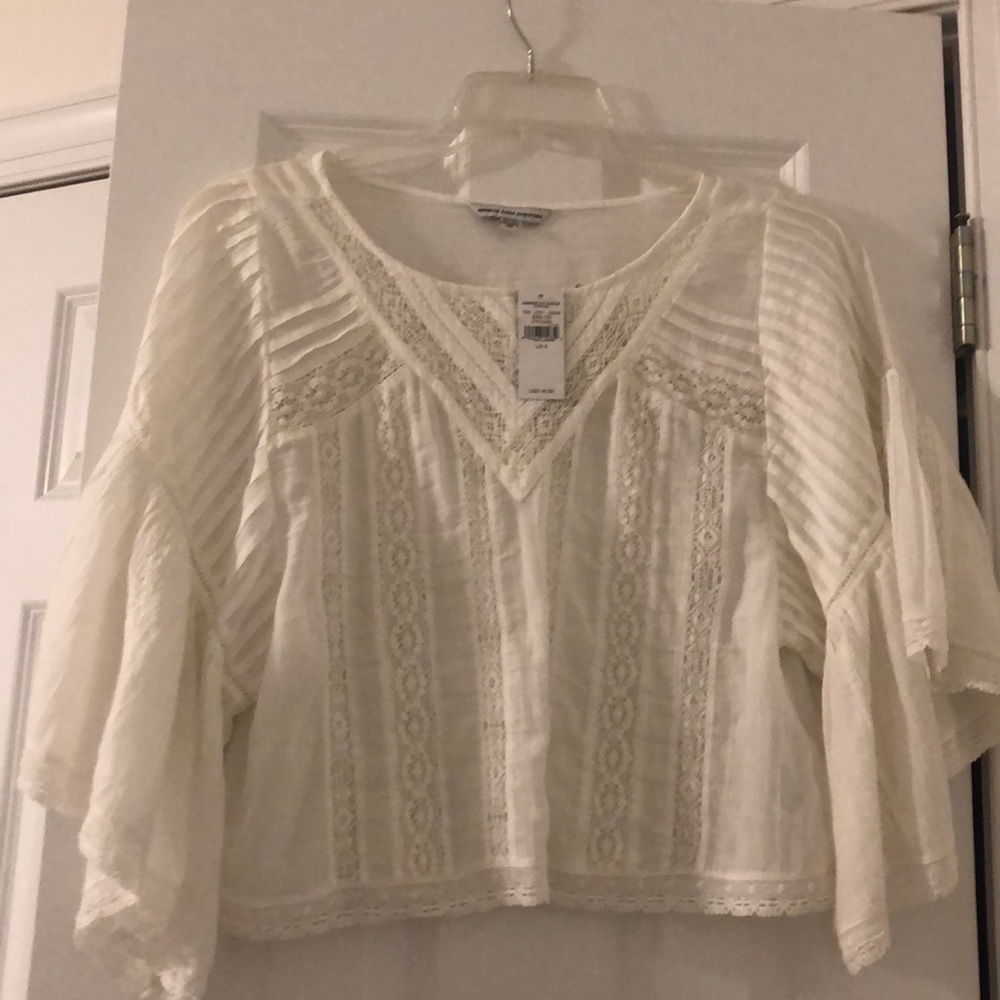 White American Eagle Shirt